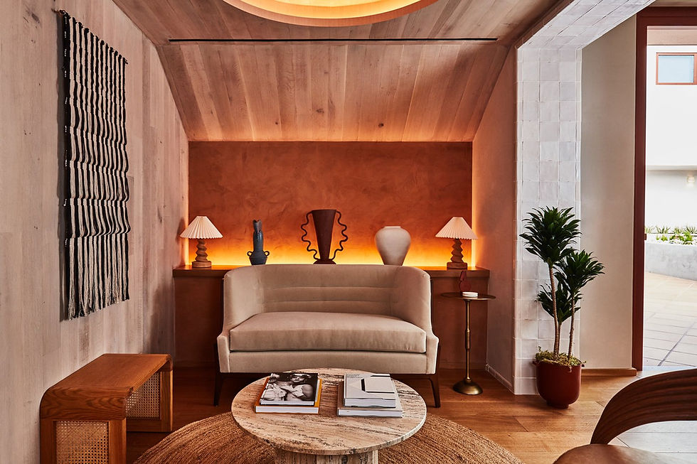 Alsace LA hotel lobby interior design
