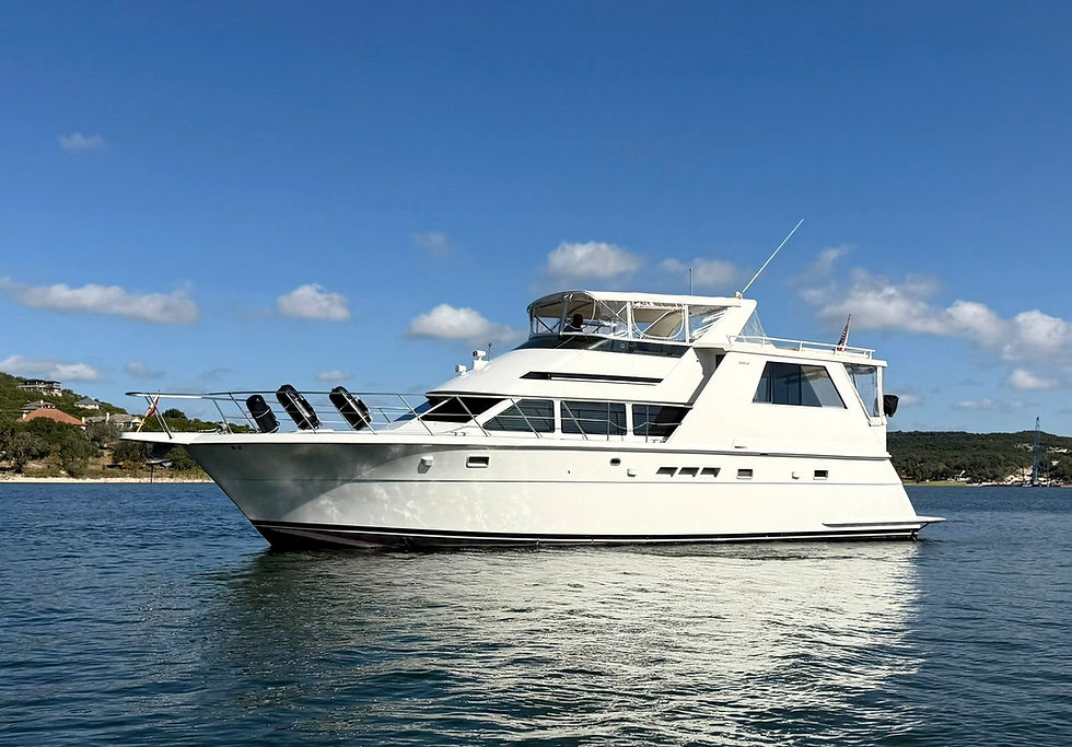 1998 Hatteras 52 Sport Deck Motor Yacht