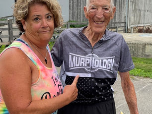 Clarence Boesenberg turns 100!