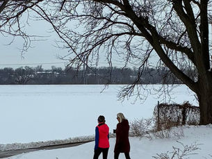 Cedar Lake Trail in Winter