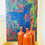 Miniature : Tableau le relief multi-couleur