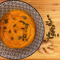 Crema di zucca e zenzero