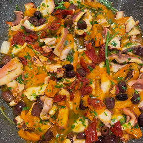 Idea gustosa per sughetto di polpo