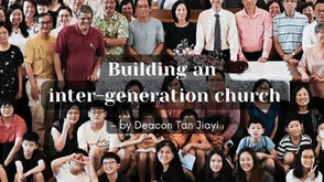 Building an Inter-generational Church