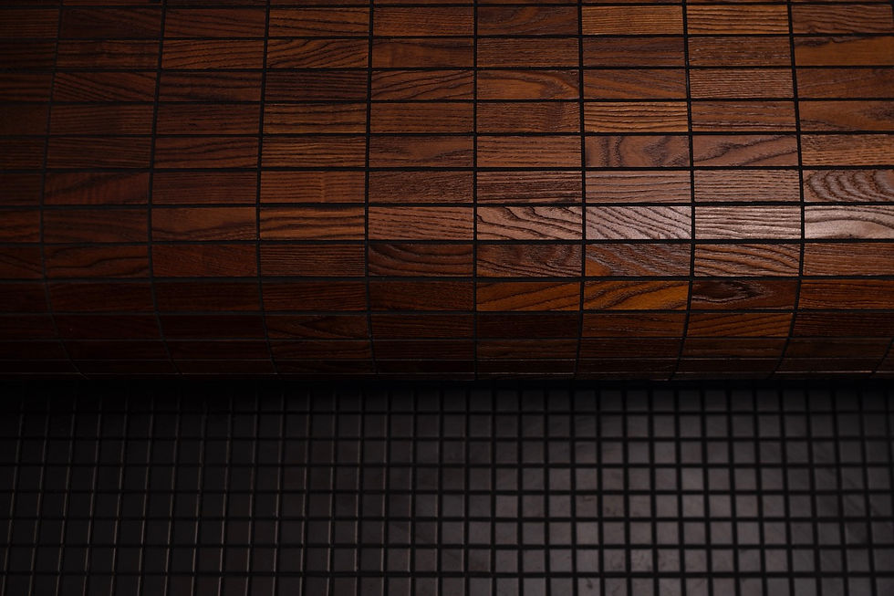 Hình thu nhỏ: DECOR Mosaic Tiles Rectangular Thermo Ash