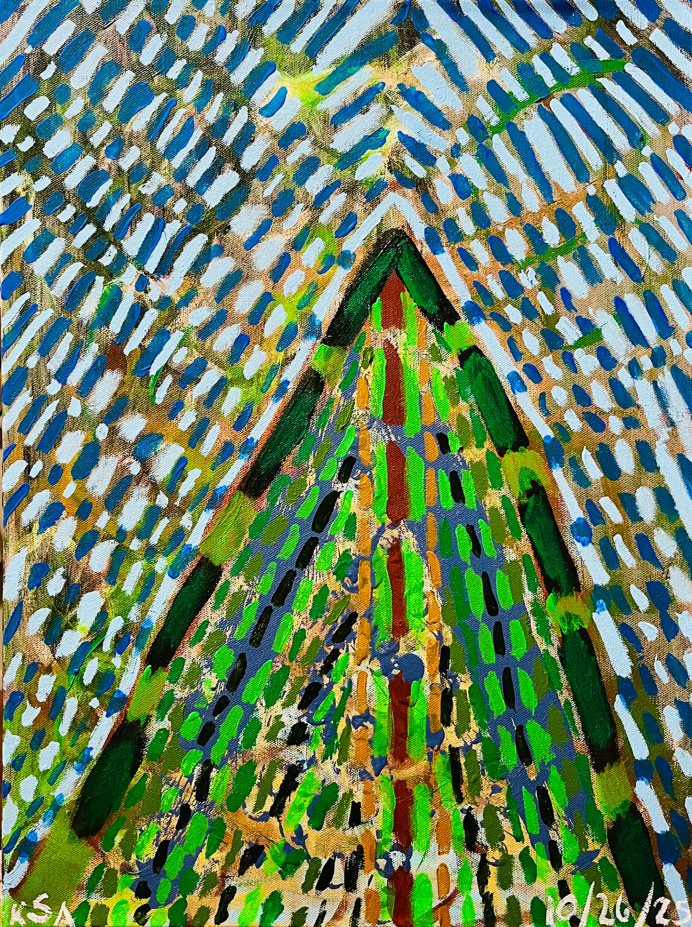 Top of Tree After Alma Thomas