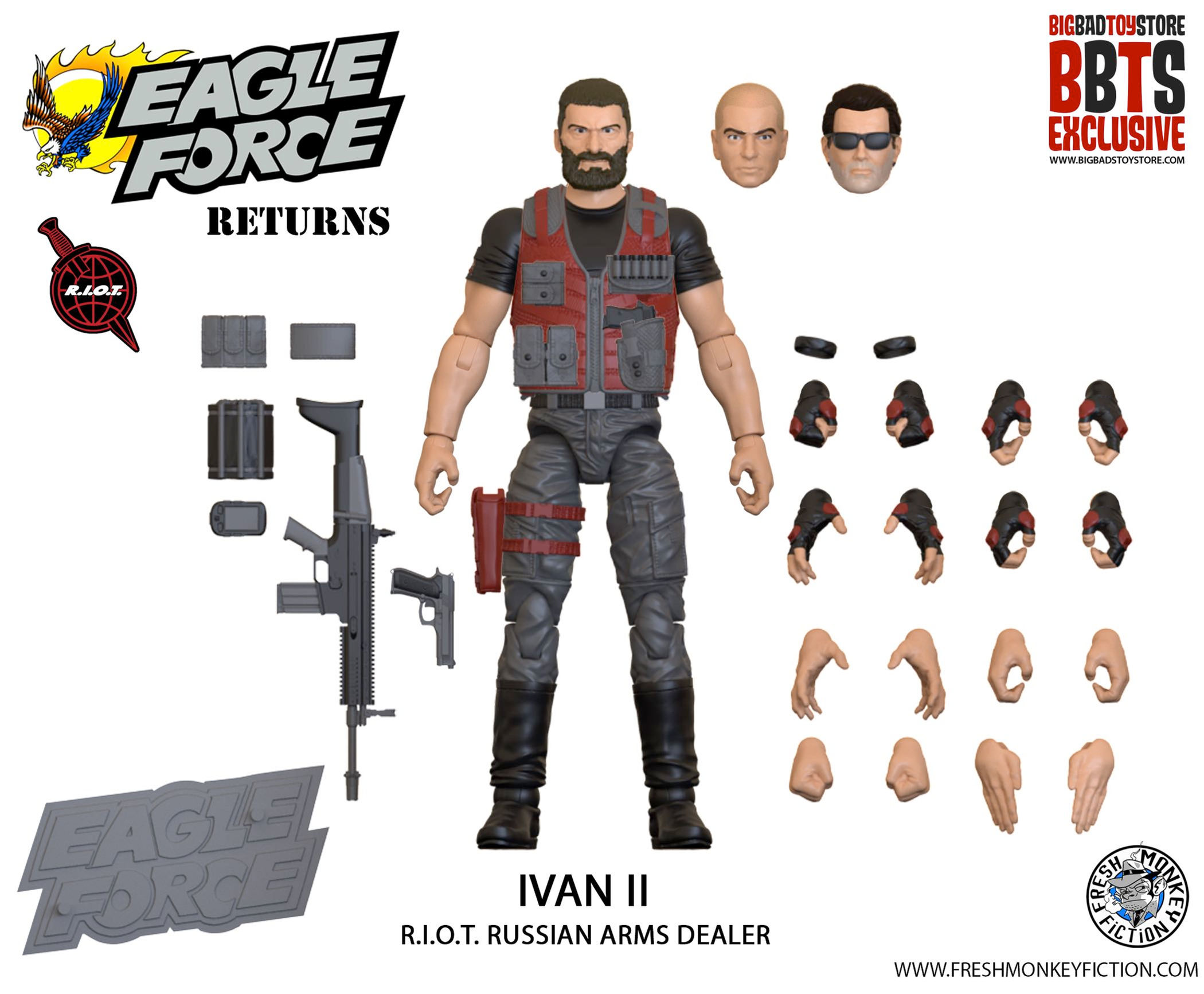 Eagle Force Returns - R.I.O.T.  Ivan II (LIMITED 2 PER CUSTOMER)