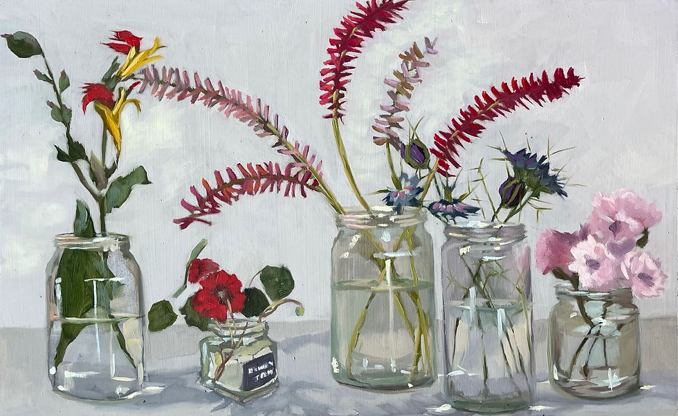 Still Life - Garden Flowers