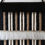 Miniature : Tapisserie tissée, rayures noires, beiges et blanches