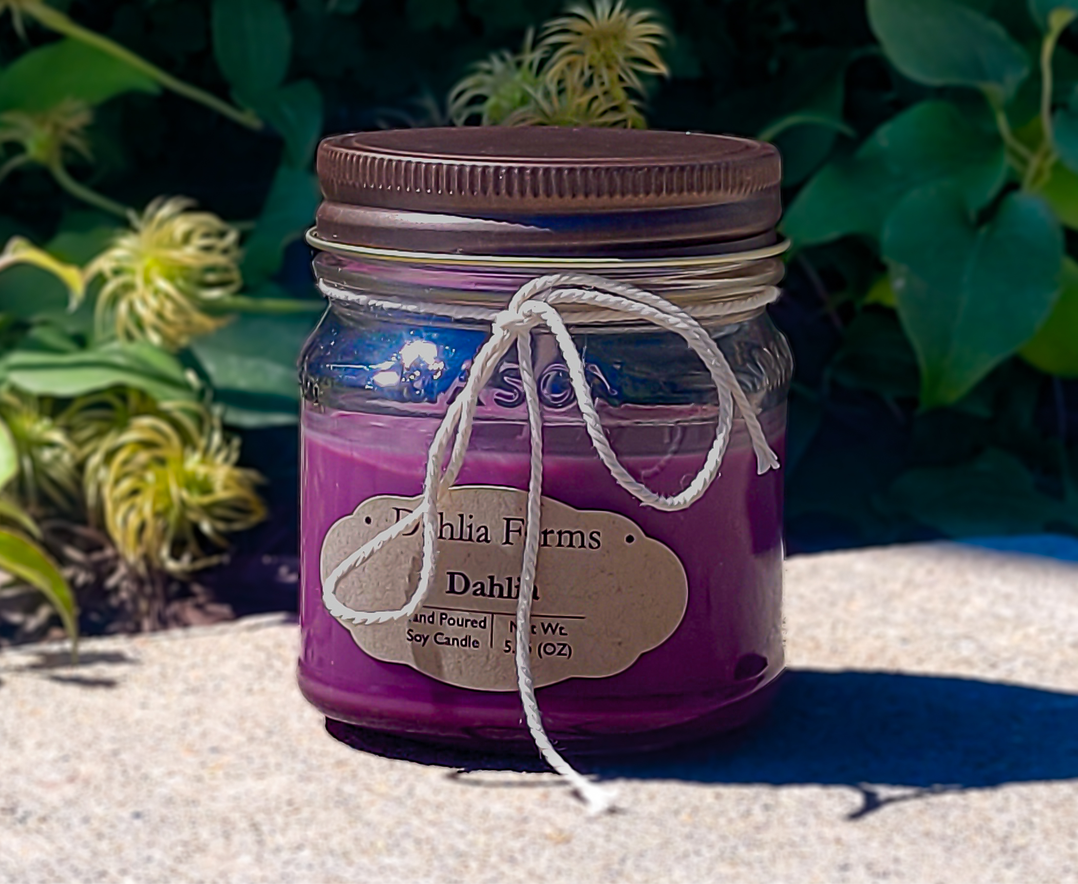 Dahlia 5.75oz Soy Candle