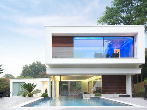 Modern House with a Pool