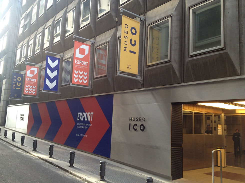 Museo ICO Entry 2015 with EXPORT Exhibit branding