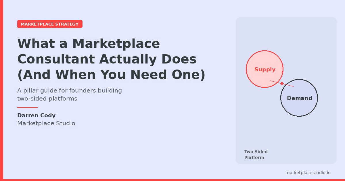 How to Build a Marketplace (Part 1)