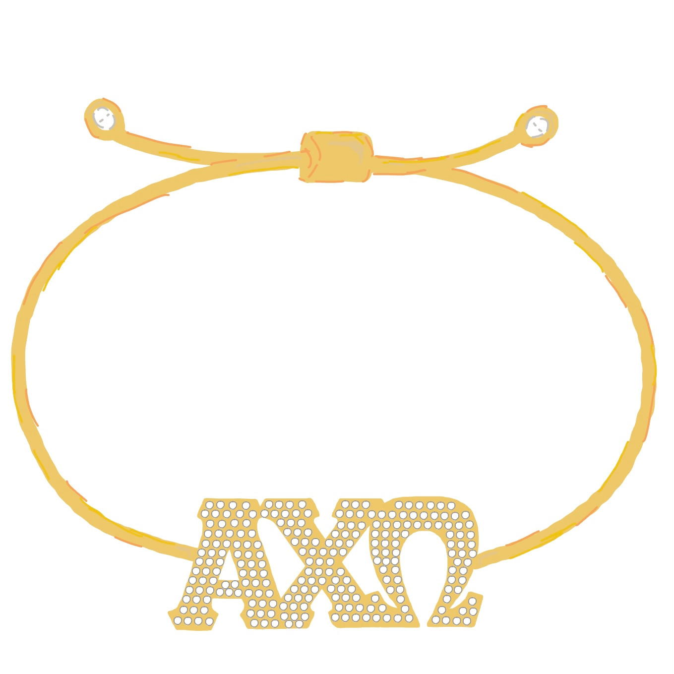 Custom Sorority Bracelet