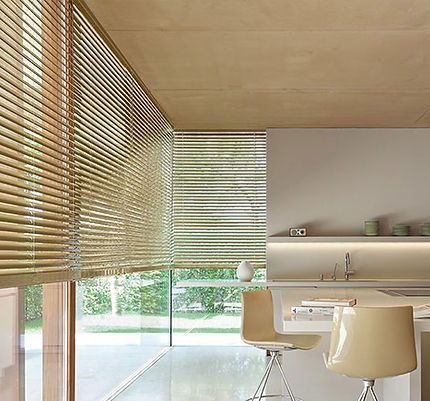 Step into the world of aluminum blinds