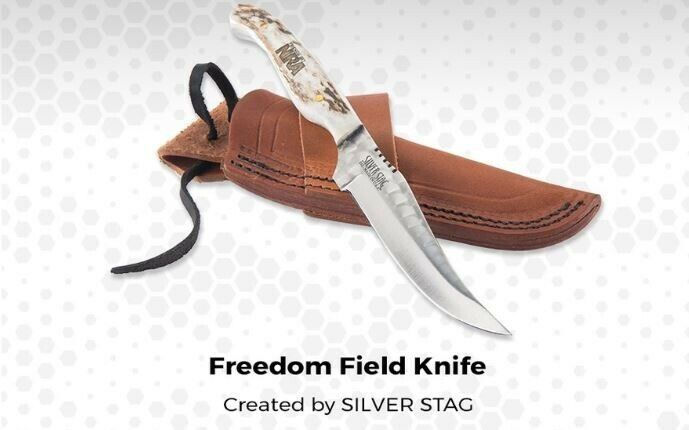 SILVER STAG NRA Freedom Field Knife 2020 Edition