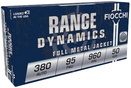 Fiocchi .380 Auto/ACP 95gr FMJ