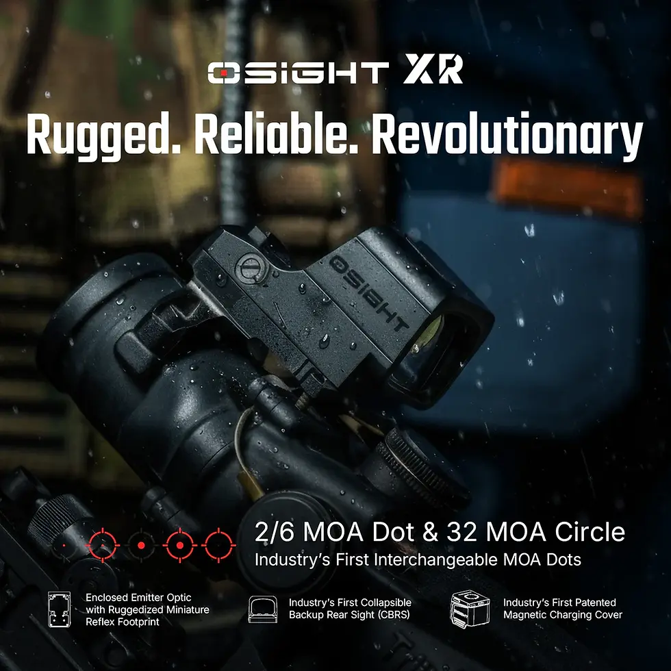 Thumbnail: Osight XR Enclosed Red Dot Sight – 2/6 + 32 MOA