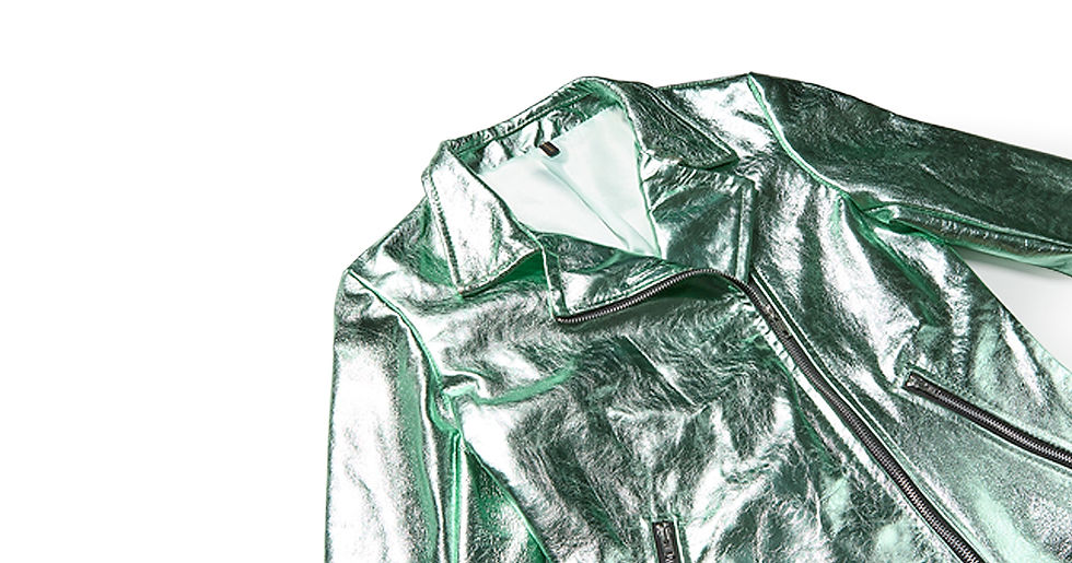 Thumbnail: MINT GREEN Biker  -  Size 38