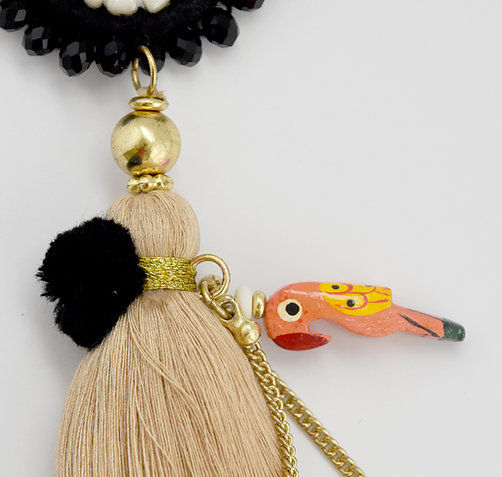 Thumbnail: Beige Tassel Charm