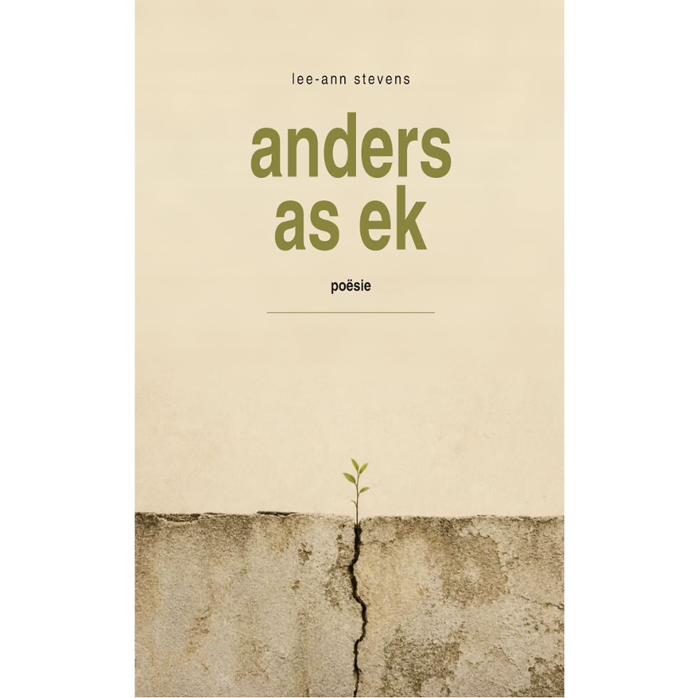 Cover of anders as ek by Lee-Ann Stevens