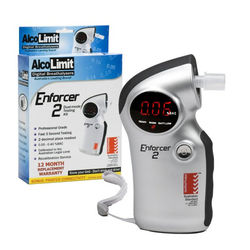 Enforcer 2 Breathalyser and package
