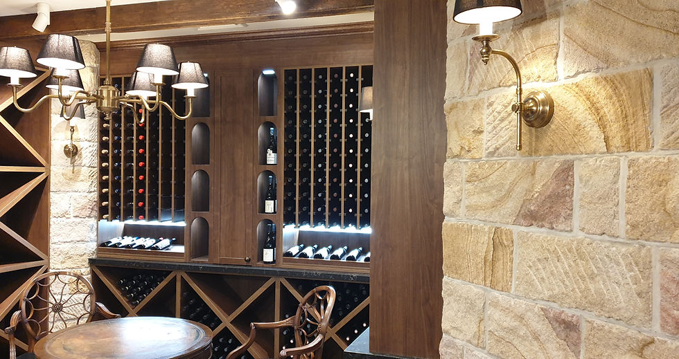 Stone wine cellar