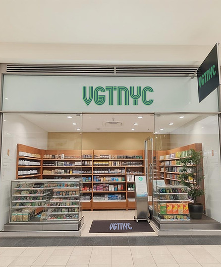 VGTNYC Indoor Dispensary showing products ready for delivery