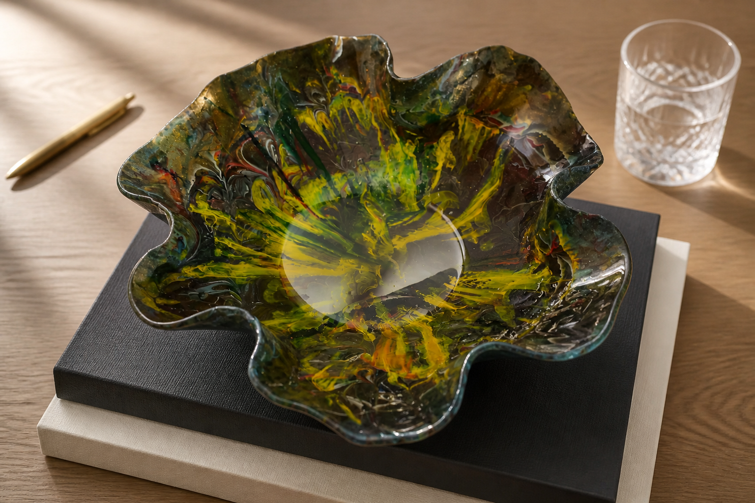 Decorative Resin Bowl