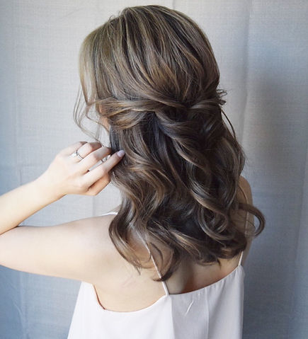 Modern hairstyle completed at Arte Beauty Studio