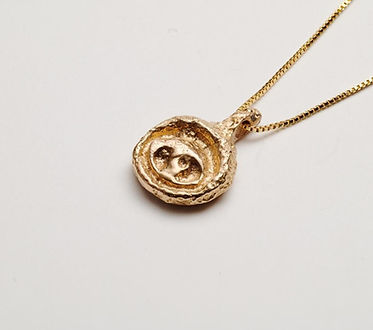 Ancient Bronze Coin Necklace Eye #1.jpg