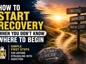 How to Start Recovery When You Don’t Know Where to Begin