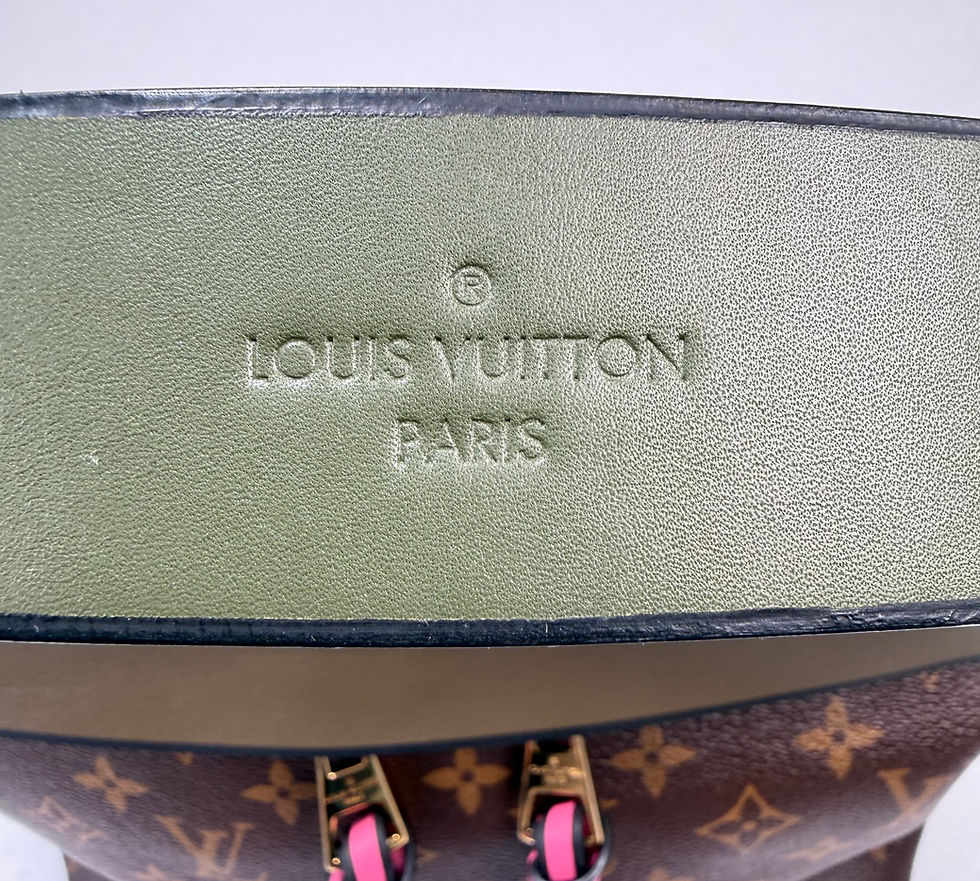 Thumbnail: Authentic estate Louis Vuitton Tuileries Besace hobo bag