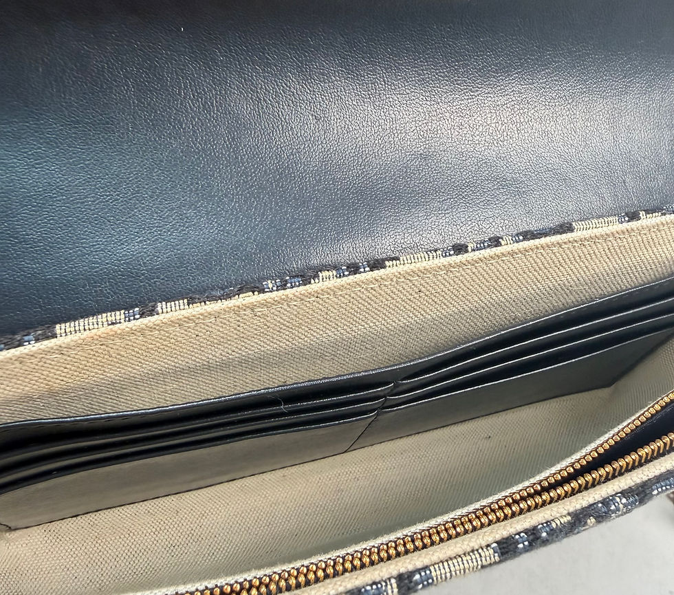 Thumbnail: Authentic estate Christian Dior Saddle bag