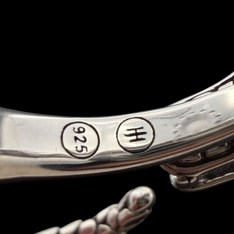 Thumbnail: Authentic estate John Hardy sterling Naga Legends Dragon Motif Two-Finger ring