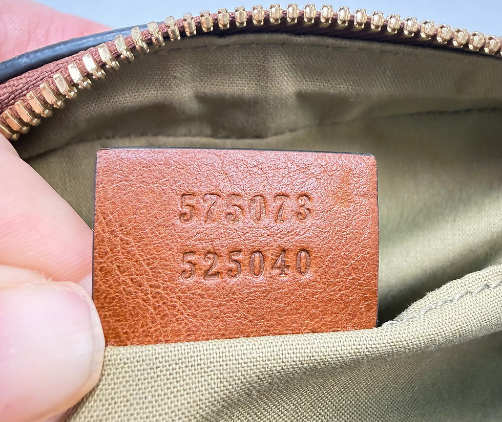 Thumbnail: Authentic estate Gucci Vintage Web