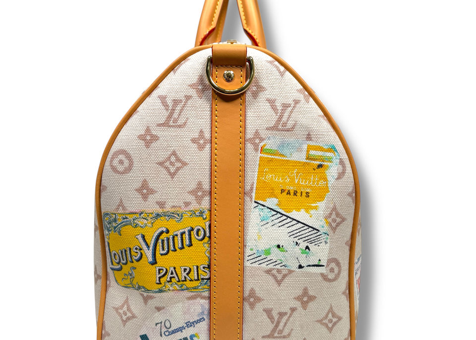 Thumbnail: Authentic estate Louis Vuitton Speedy 45 bandouliere bag