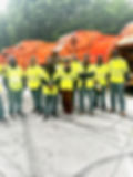 The Louisville Solid and Bulk Waste Crew with Keionna Spalding.
