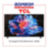 TCL LED Google TV 65 Inch 65P6K / 65 P6K - 4K UHD - Metallic Bezel-less - AiPQ P