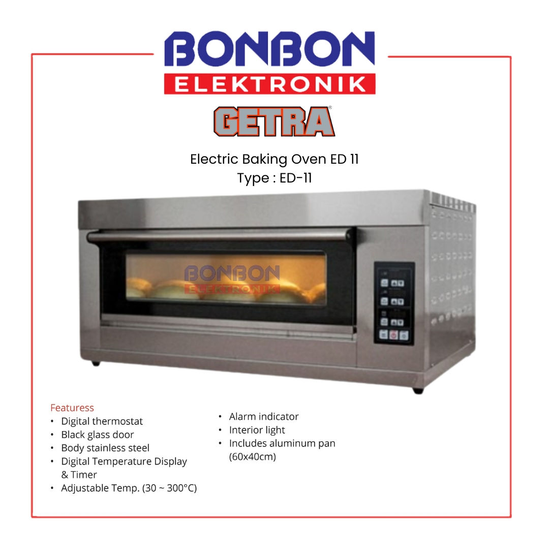 GETRA Electric Baking Oven ED 11 / ED11