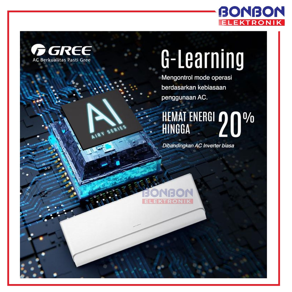 Thumbnail: GREE AC INVERTER AIRY Series 2 PK GWC-18AIRY / GWC18AIRY / GWC 18AIRY - G-Learni