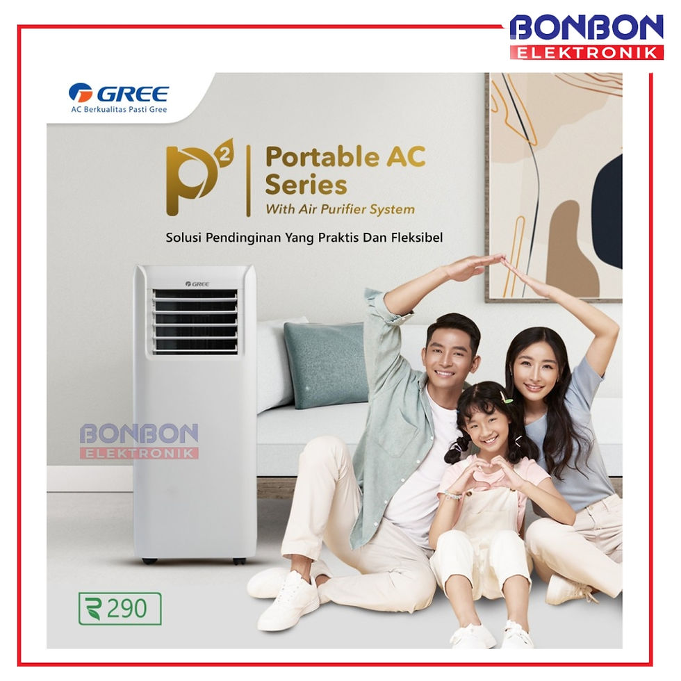 Thumbnail: GREE AC Portable 0,5 PK GPC-05P2 / GPC 05P2 1/2 PK Air Purifier - Multiple Spee