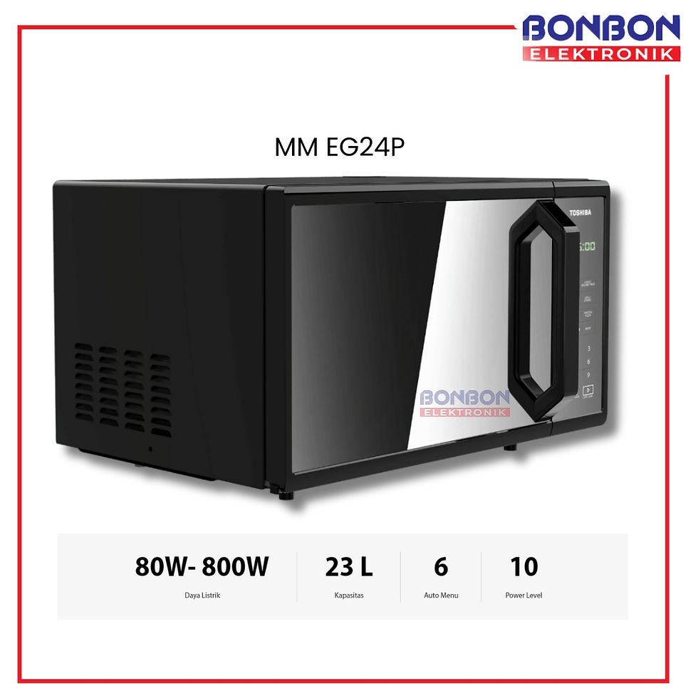 Thumbnail: TOSHIBA Microwave Grill 23L MM-EG24P/ MMEG24 / MM-EG24P(BM) 23 Liter