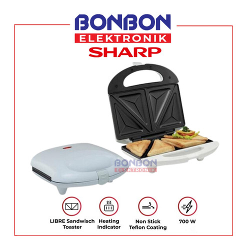Sharp Toaster KZS-70L(W) LIBRE Sandwich Toaster Pemanggang Roti