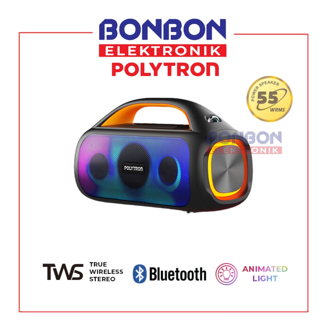 POLYTRON Partymax Speaker Bluetooth PPS 4PH12 / 4PH12 / Portable Wireless PPS4PH