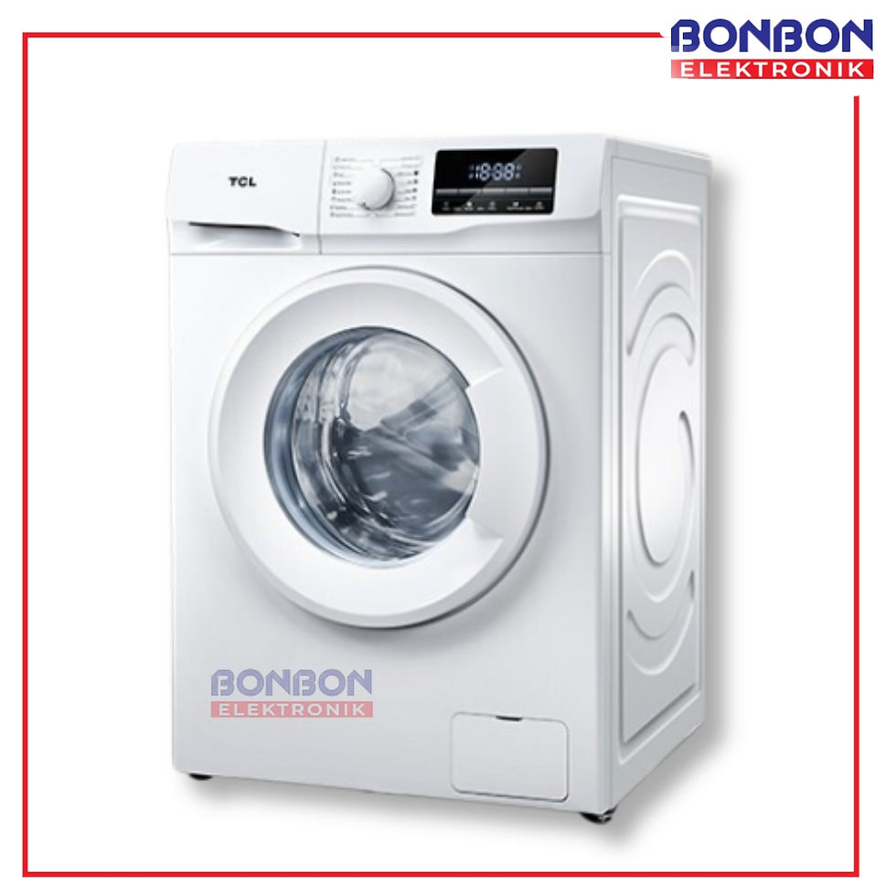 Thumbnail: TCL Mesin Cuci Front Load 7 KG TWF75-10S / Washing Machine 1 Tabung TWF75 10S