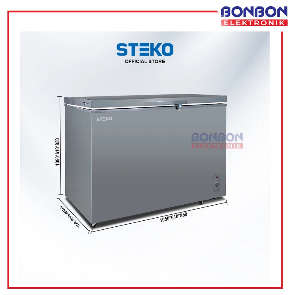 Thumbnail: STEKO Chest Freezer 300 Liter BF 330 EU / BF330 / BF330EU - Digital Display - Du