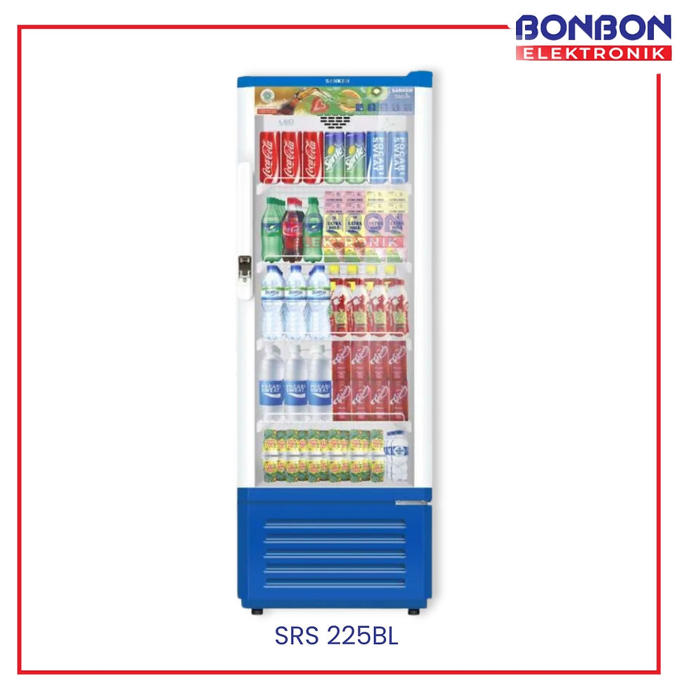 Thumbnail: Sanken Showcase Display Cooler 220L SRS 225BL / SRS-225BL / SRS225