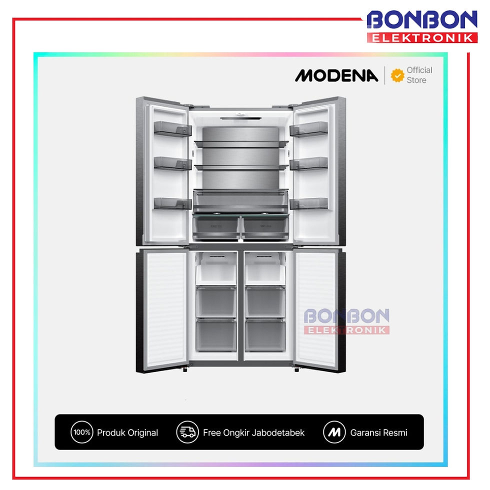 Thumbnail: Modena Kulkas Multidoor Side By Side RF 4310 MABK / RF-4310MABK / RF4310MABK Pow