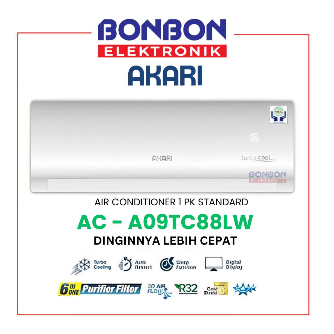 Akari AC 1 PK Standard A09TC88LW / 1PK AC -09TC88LW